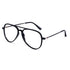 Loscomun Computer Glasses Black Aviator Eyeglasses